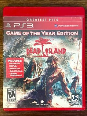 Dead Island Game of the Year Edition Greatest Hits PlayStation 3 PS3 CIB Evil
